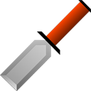 A chisel, the logo of the Carve SVG Editor