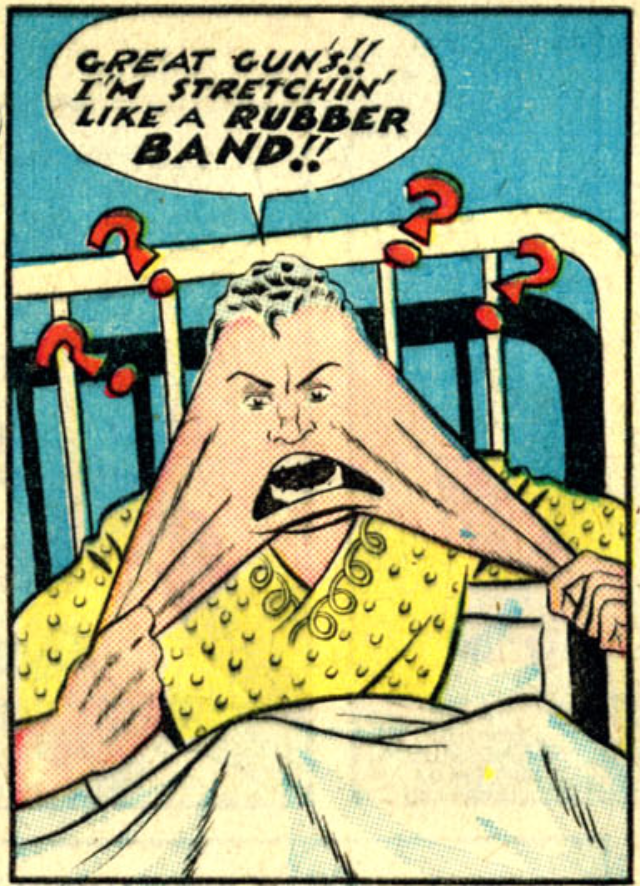 A panel from Police Comics #1, May 1941