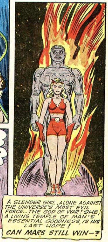 Mysta of the Moon in Planet Comics #35, January 1945