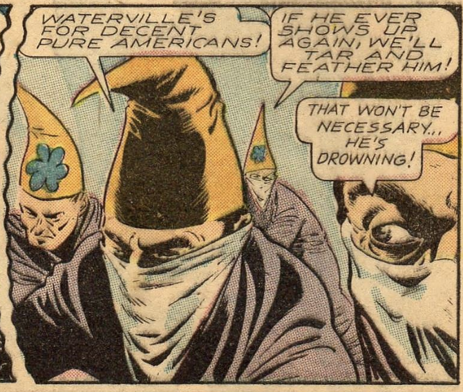 A panel from Sub-Mariner Comics #17, June 1945