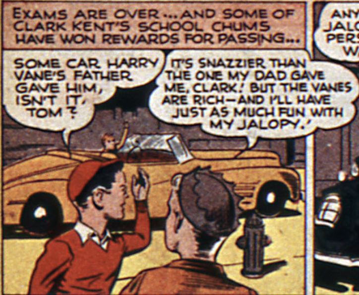 A panel from Adventure Comics #112, November 1946