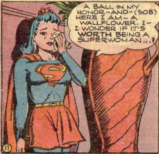 A panel from Superman #45 (January 1947)