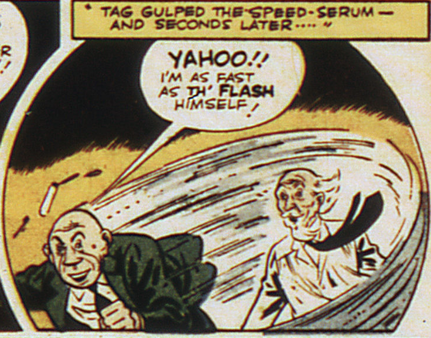 A panel from Comic Cavalcade #19, December 1946