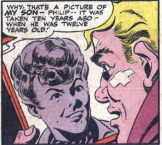 A panel from Comic Cavalcade #12, June 1947