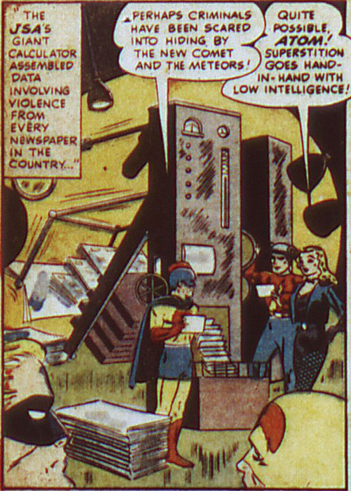 A panel from All-Star Comics #49 (August 1949)