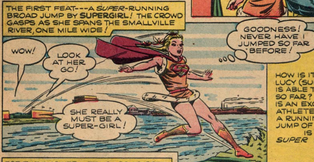 The first character to be named Supergirl in Superboy #5, September 1949