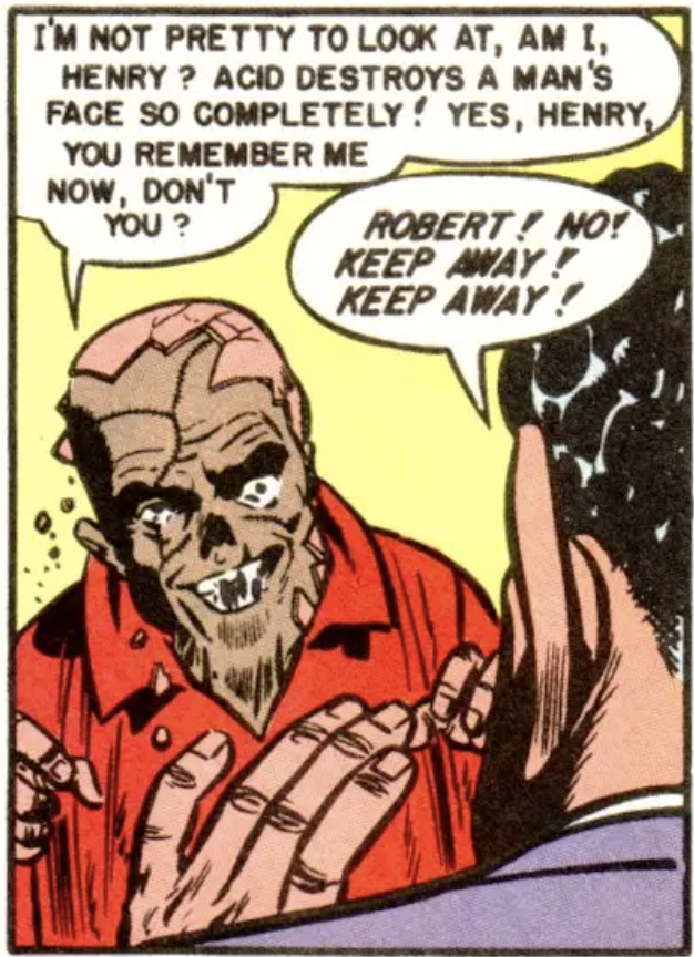A panel from Vault of Horrors #12, January 1950