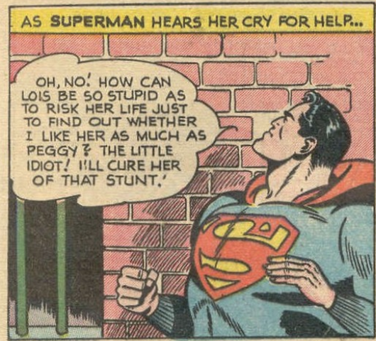 A savage Superman from Superman #65, May 1950