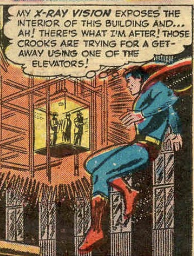 A panel from Superman #73, Sept 1951