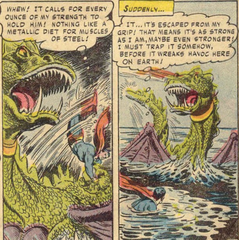 "The Beast from Krypton" from Superman #78, July 1952