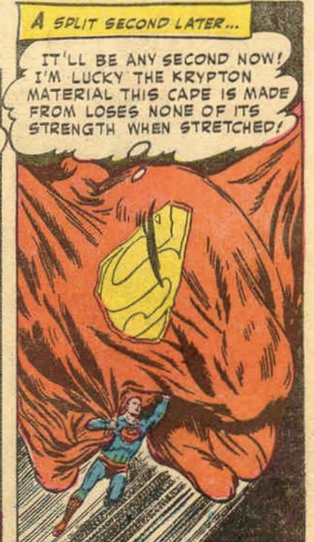 Final fate of "The Beast From Krypton" in Superman #78, July 1952