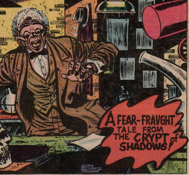 A panel from Mystic Comics #10, April 1952