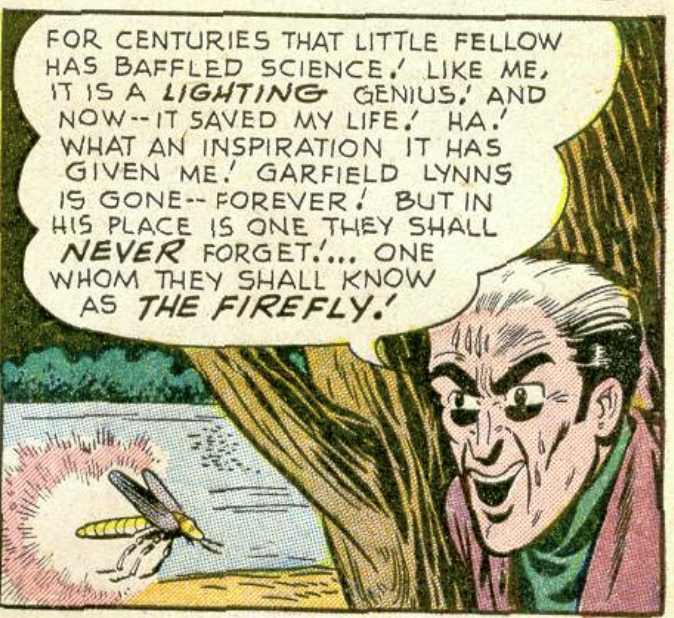 A panel from Detective Comics #184, April 1952