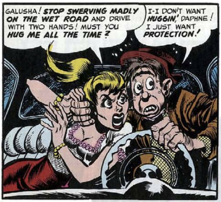 A panel from Mad Comics #1, July 1952
