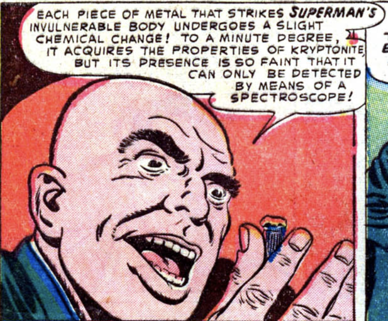A panel from Action Comics #183, June 1953