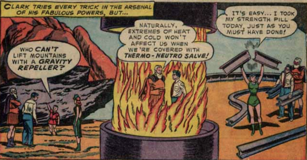 A panel from Adventure Comics #187, February 1953