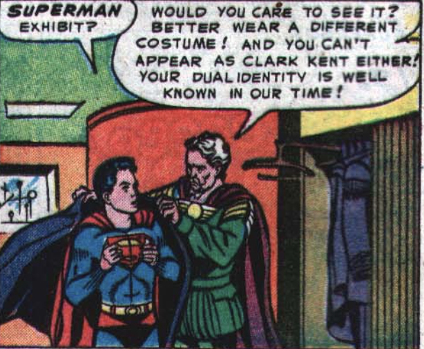 A panel from Superboy #27, June 1953