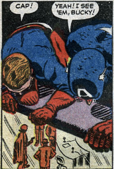 A panel from Young Men Comics #24, August 1953