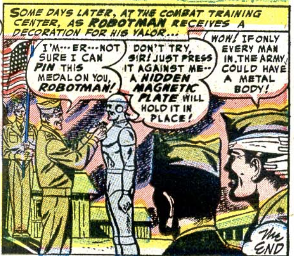 A panel from Detective Comics #202, October 1953