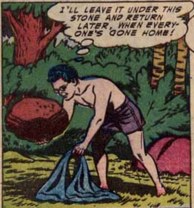 A panel from Adventure Comics #193, August 1953