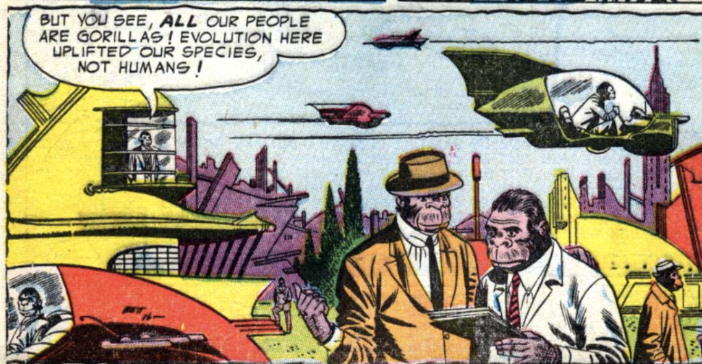 Another panel from Strange Adventures #45, April 1954