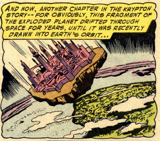 A panel from Adventure Comics #216, July 1955