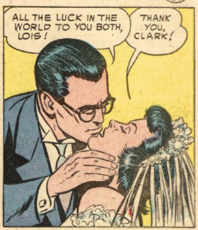 A panel from Action Comics #206, May 1955