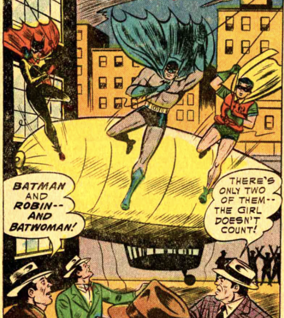 A panel from Detective Comics #233, May 1956