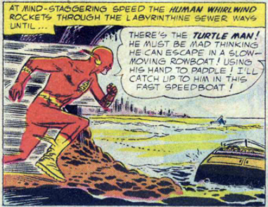 A panel from Showcase #4, July 1956