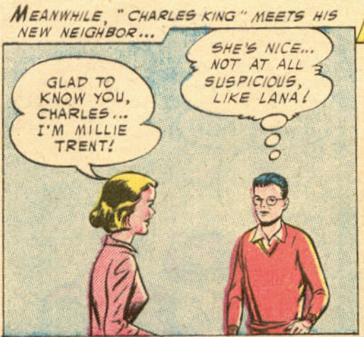 A panel from Adventure Comics #229, August 1956