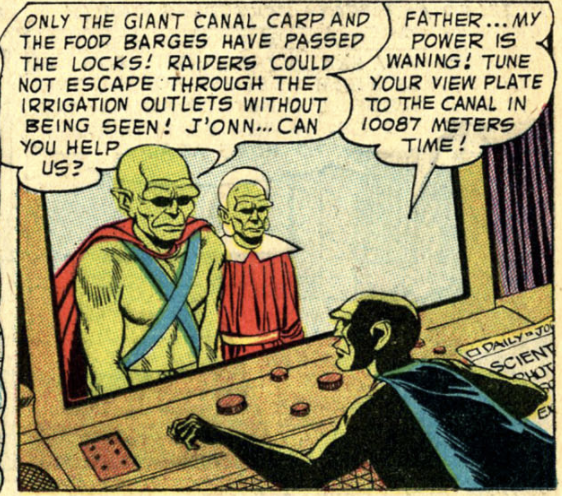 A panel from Detective Comics #236, August 1956