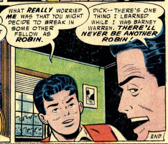 A panel from Detective Comics #237, September 1956