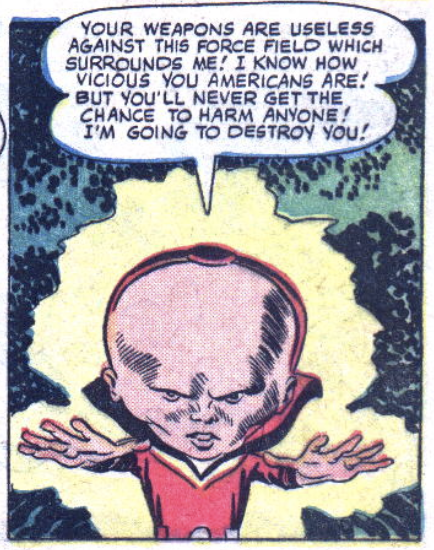 A panel from Yellow Claw #3, October 1956