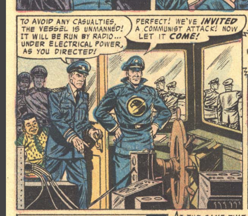 A panel from Blackhawk #108, November 1956