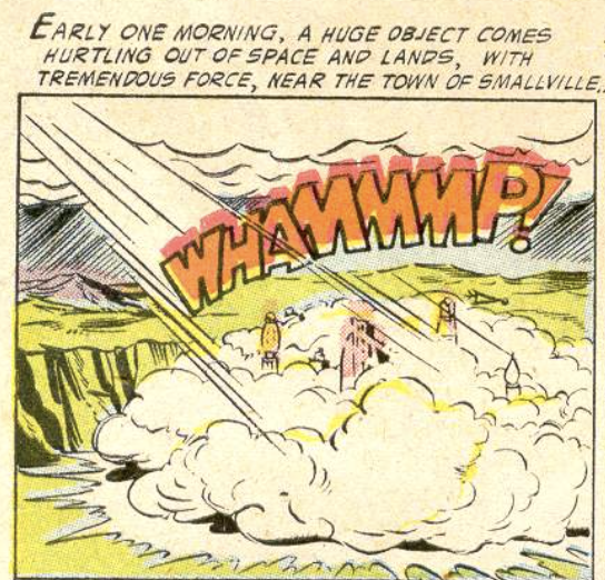 A panel from Adventure Comics #232, Nov 1956
