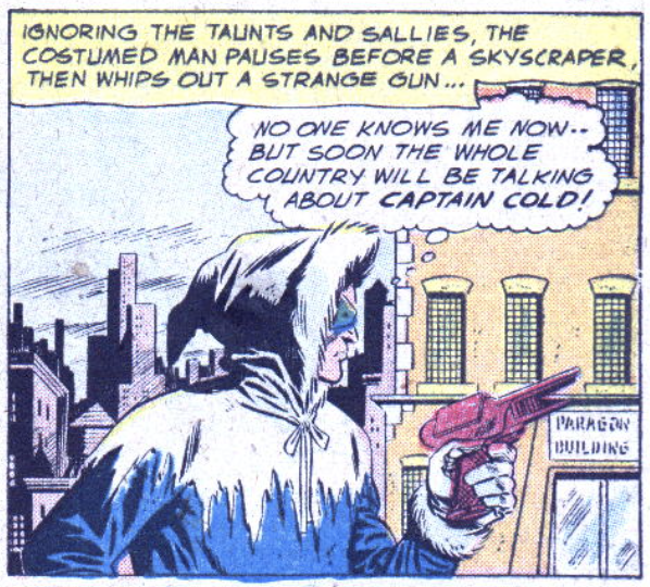 A panel from Showcase #8, March 1957
