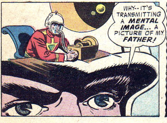 A panel from Superman #113, March 1957