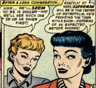 A panel from Showcase #9, May 1958