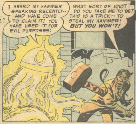 A panel from Tales of the Unexpected #16, June 1957
