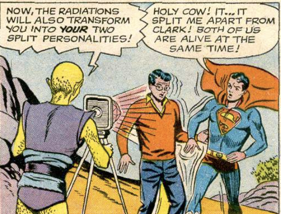A panel from Adventure Comics #255, October 1958