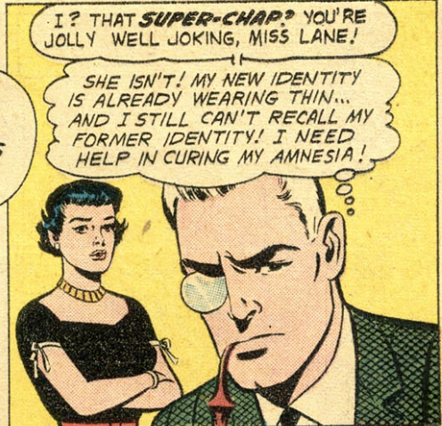 A panel from Superman #126, November 1958