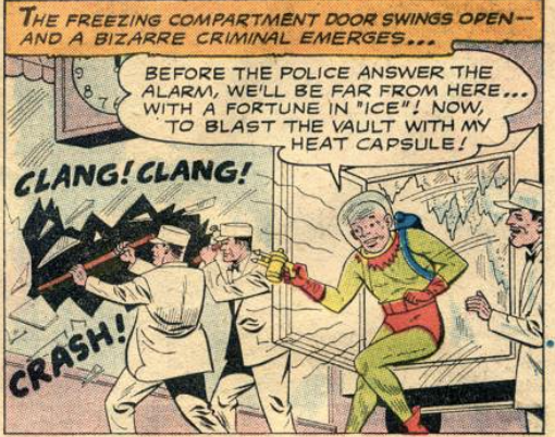A panel from Batman #121, Dec 1958