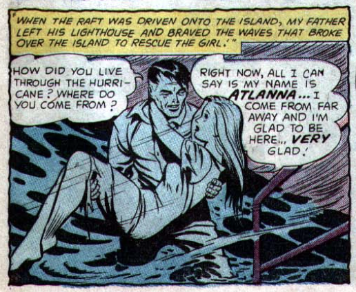 A panel from Adventure Comics #260, March 1959