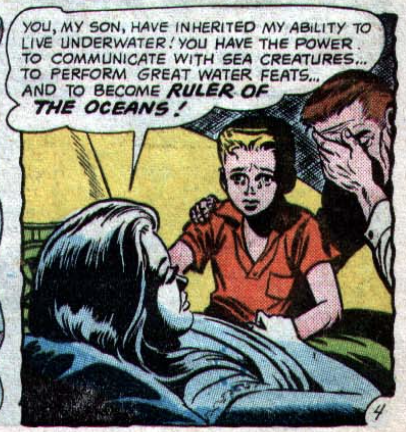The death of Atlanna in Adventure Comics #260, March 1959