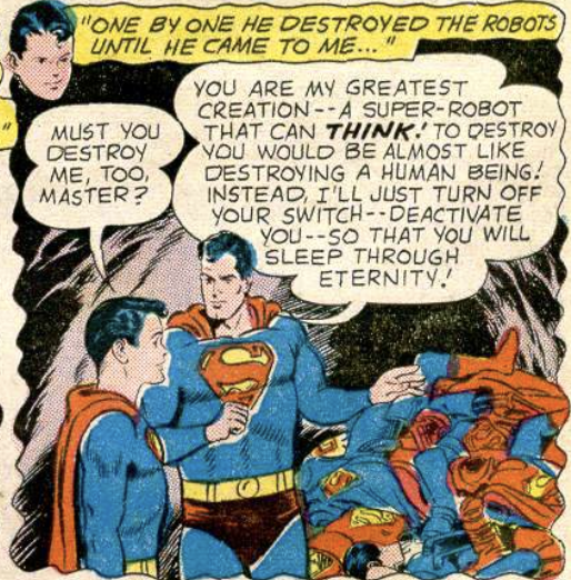 A panel from Superman's Pal, Jimmy Olsen #37, April 1959