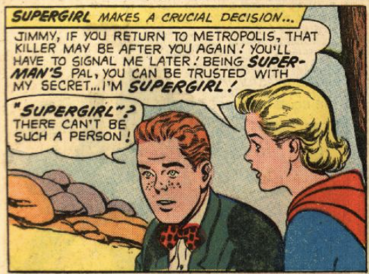 A panel from Jimmy Olsen #40, August 1959
