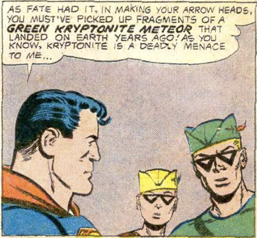 Superman meets Green Arrow in Adventure Comics #266, September 1959