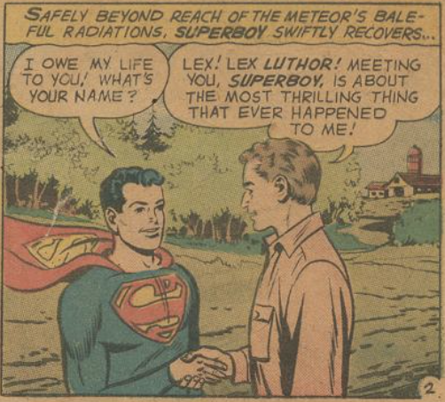 A panel from Adventure Comics #271, Feb 1960