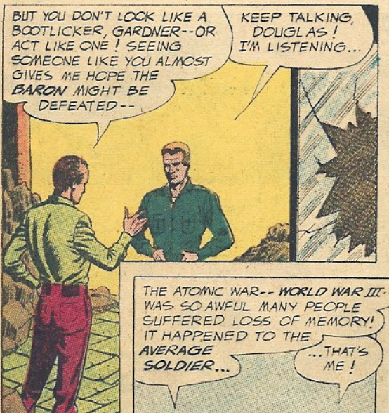 Knights meet in Strange Adventures #117 (April 1960)