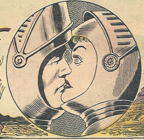 Atomic Kisses in Strange Adventures #117 (April 1960)